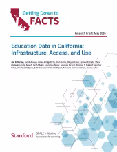 Education Data in California: Infrastructure, Access, and Use