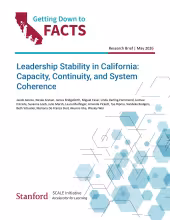 Leadership Stability in California: Capacity, Continuity, and System Coherence