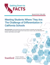Meeting Students Where They Are: The Challenge of Differentiation in California Schools